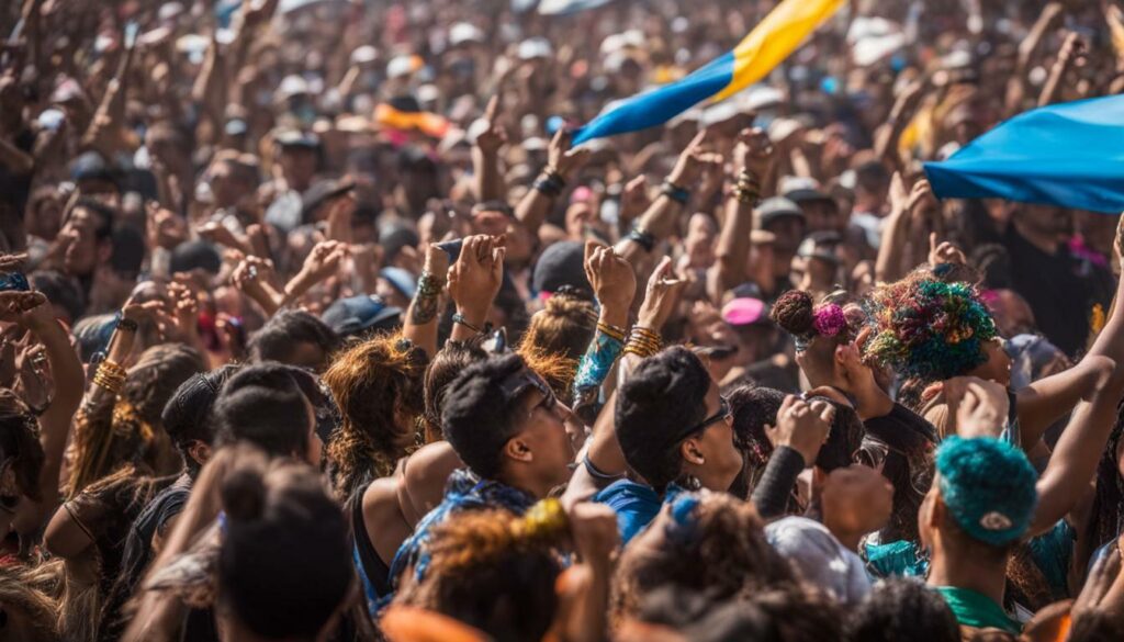 Riot Fest Crowd