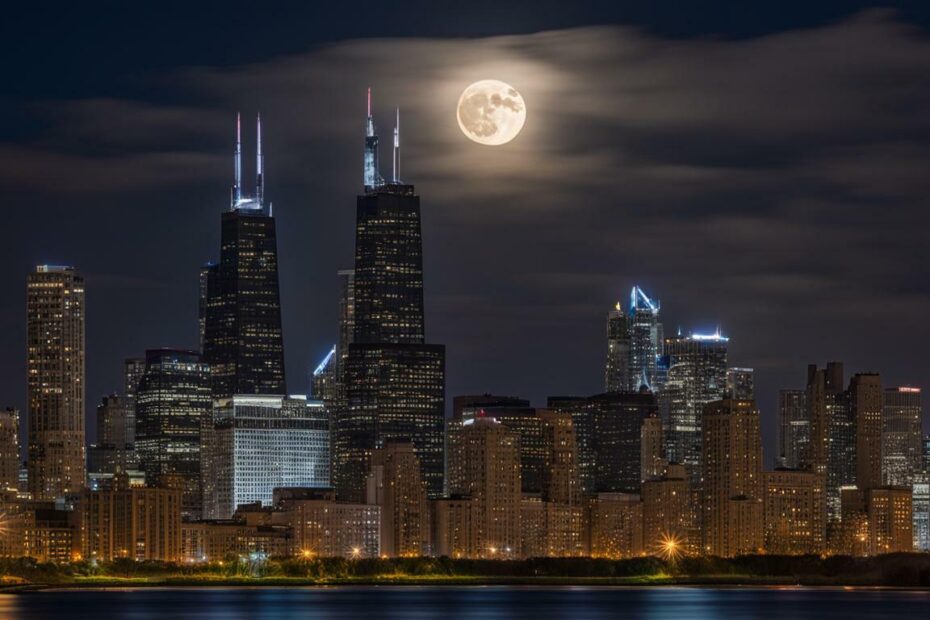 is it a full moon tonight chicago